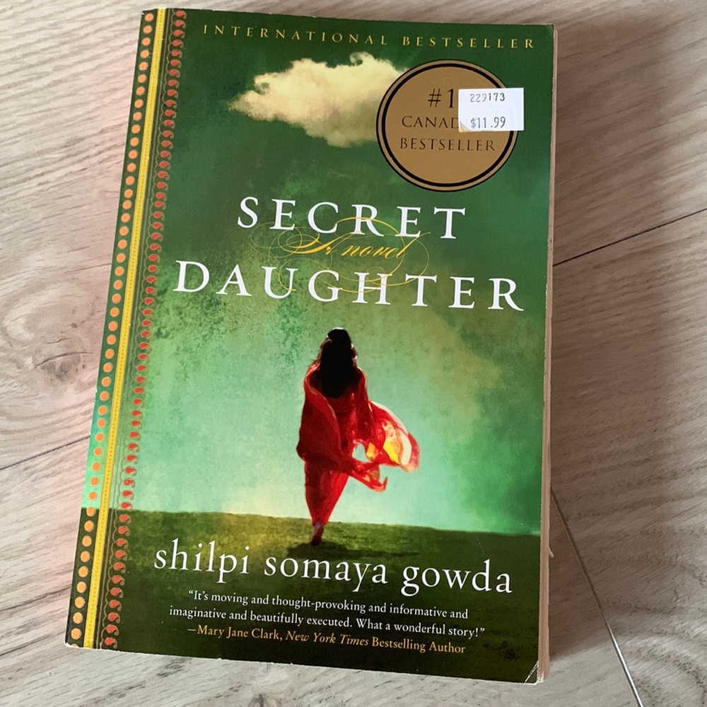 (5/$20) Secret Daughter by Shilpi Somaya Gowda